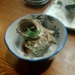 浅草 魚料理 遠州屋 - サザエのつぼ焼き  お酒に合います
