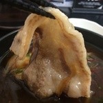 極楽うどん TKU - ハンガリーの国宝マンガリッツァ豚　※2015年9月