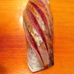 新ばし しみづ - 真鯵は日本海側に上がってきた。能登産。