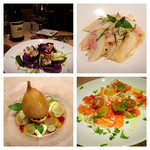 フルーツをふんだんに使ったフレッシュな一品一品