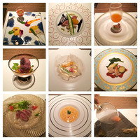 フレンチ割烹 宿 - 見た目にも繊細で上品で愉しめるコース料理