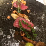 レストランエール - 佐賀牛のロティ　秋のきのこ