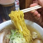 こく一番 ラーメン みどりや - こく一番 2015年9月21日 チャーハンのスープ代わりの塩ラーメン 850円 メンアップ