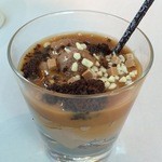 Café Chocolat - Chocolate Mousse（Dark  chocolate with strawberries）5.35€