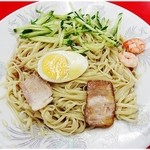 珍来軒 - 呉冷麺【小】 650円　みょい～～んとした麺とシャキシャキのきゅうりの食感ギャップがたまらん♪