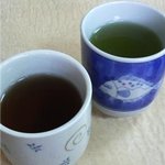 Yabu soba - ほうじ茶＆緑茶