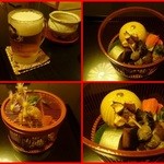 昇月 - 八寸の籠盛