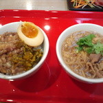 台湾麺線 - お疲れ様セットの（小）・（小）