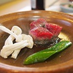 なべや別館 - お肉もあった