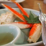 なべや別館 - 蟹も食べやすく〜甘みが