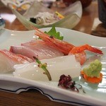 なべや別館 - お刺身！！！ほんと美味しい