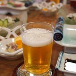 なべや別館 - ビールも進みます
