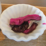 鎌倉お昼ごはん - しば漬けアップ