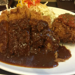 とんかつ ひろ喜 - 特撰ロースとんかつ&クリームコロッケ定食