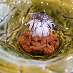 徳山鮓 - 鹿肉の胡麻和え