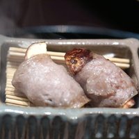 京都 吉兆 名古屋店 - 八寸：松茸の牛肉巻