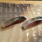 Sushi Issei - 鯖2種