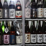 Shio Sai - 約50種類の地酒を用意