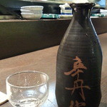 水神 - 日本酒辛丹波2合880円を冷