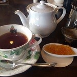 カフェ鎌倉 - 季節限定の柚子紅茶