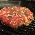 峰屋 - 自宅にてバーガー調理中 2015/05