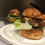 峰屋 - バンズを使ってバーガー作りました 2015/05