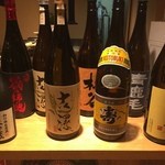 酒とアテ小町 - あまり見た事のない焼酎たちが！！