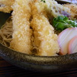 手打ち蕎麦うちぼり - えびおろしそば大