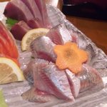 居酒屋 鳥起 - 刺身五点盛り