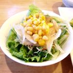 老神温泉 ぎょうざの満洲 - (朝食)ブッフェ サラダ　※2015.9.21
