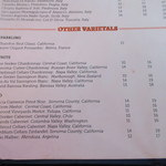 Paolo's - ワインリスト