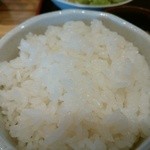 Shunsai Kushikatsu Miyabi - 艶々ご飯。