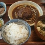 ステーキ茶屋　下町ッ子 - ハンバーグセット