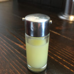 中華そば JAC - 味変用のすだちエキス(^^)