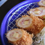 Katsu Masa - チーズチキンロール定食