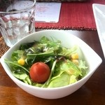 Bintan - ランチのサラダ
