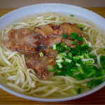 大平食堂 - ソーキそば(並) 350円