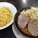 ニラなんばんらーめん 香麺 - 味噌つけ麺