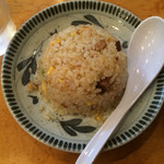 香湯ラーメン ちょろり - コロコロチャーシューの半チャーハン