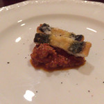 f - ひつじトマトソース　天然のウナギ