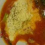 太陽のトマト麺 - 太陽のチーズらーめん  ￥500