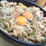 ごはん処　しなの - ガリすた丼（メガ盛り）ｕｐ