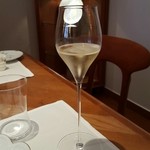 リストランテ 濱崎 - 乾杯♪　カ.デル.ボスコ♪