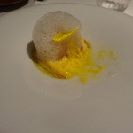 Vel  ROsier - 1509_VelROsier_前菜_ホタテ、金美人参ソース