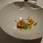 Vel  ROsier - 1509_VelROsier_前菜_サーモン燻製レタスシャーベット