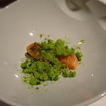 Vel  ROsier - 1509_VelROsier_前菜_サーモン燻製レタスシャーベット(完成)