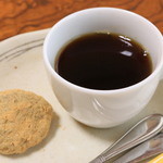 佳肴 - きなこおはぎとコーヒー