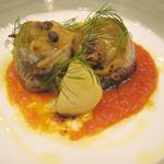 トラットリア ダ コヴィーノ - 北海道鰯のオーブン焼き　￥1200