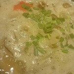 麺匠の心つくし つるとんたん - 鶏白湯のおうどん♪