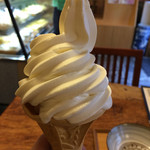 根津とうふ工房　須田 - 豆乳ソフトクリーム ¥324
